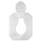 Hospeco Health Gards Toilet Seat Cover, 1/2 Fold, White, 1000 Sheets HG-1000 - alternate 3